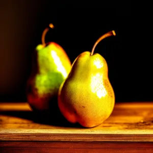 Ripe, Juicy Pear: Sweet and Nutritious Edible Fruit