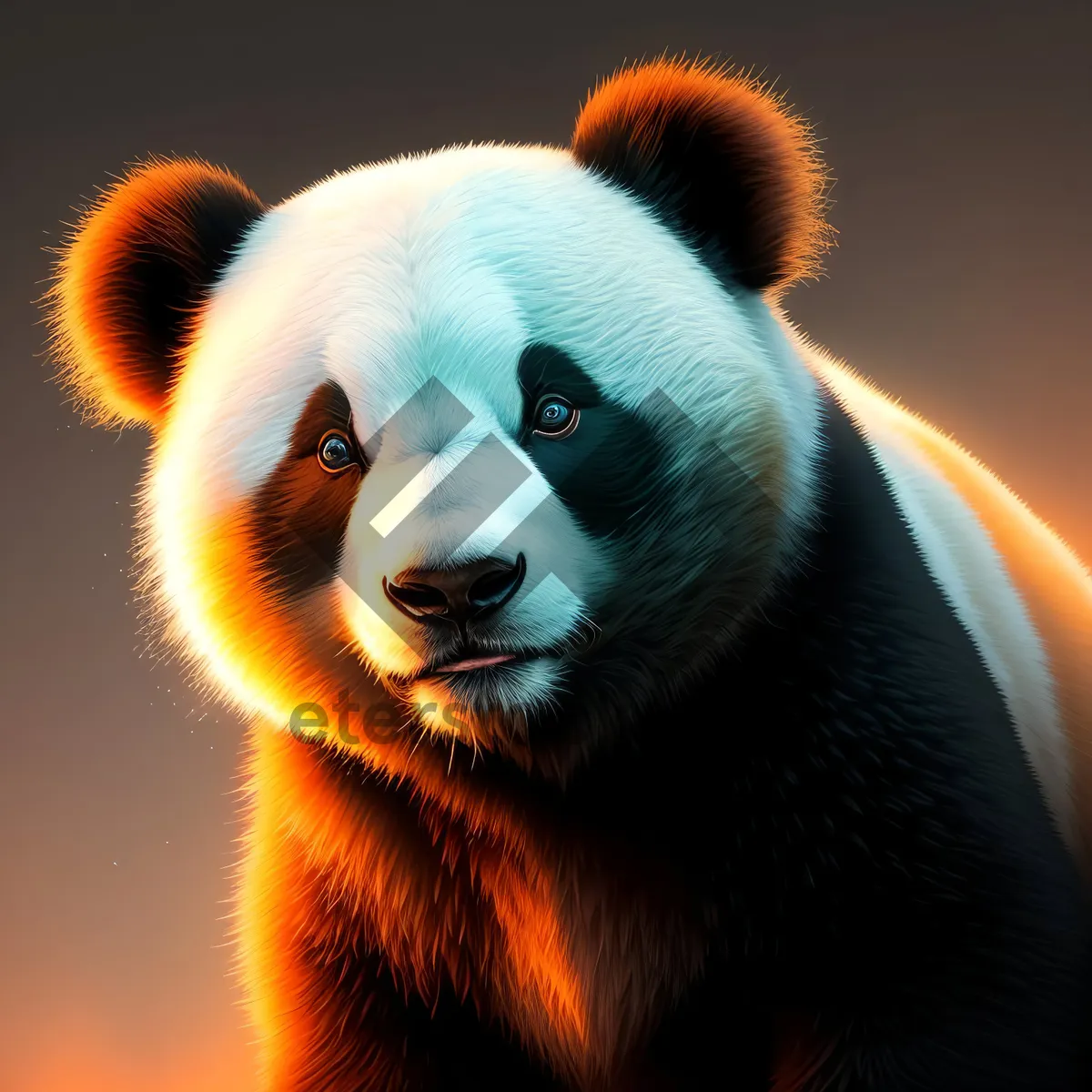 Picture of Majestic Mammal: Introducing the Adorable Giant Panda!