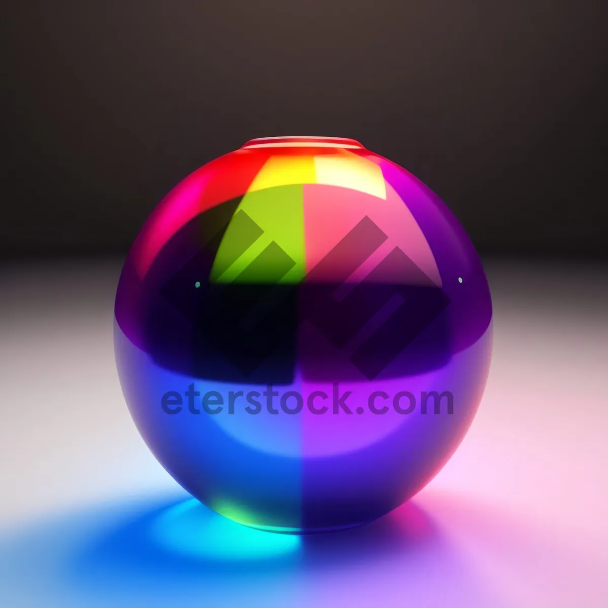 Picture of Shiny Glass Earth Globe Icon