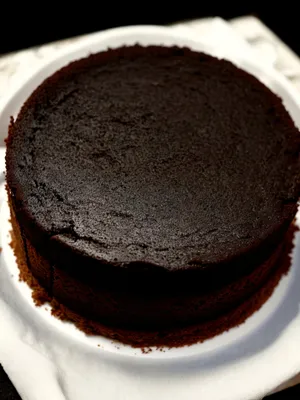 Delicious Chocolate Cake with Creamy Chocolate Sauce