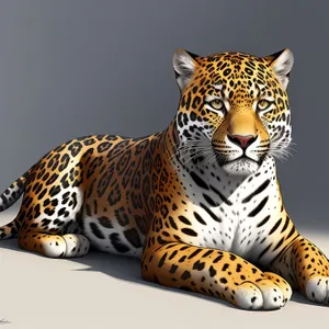 Majestic Leopard: Powerful Feline Hunter in the Wild