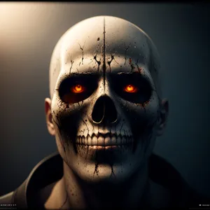 Horror Skull Mask - Scary Pirate Attire