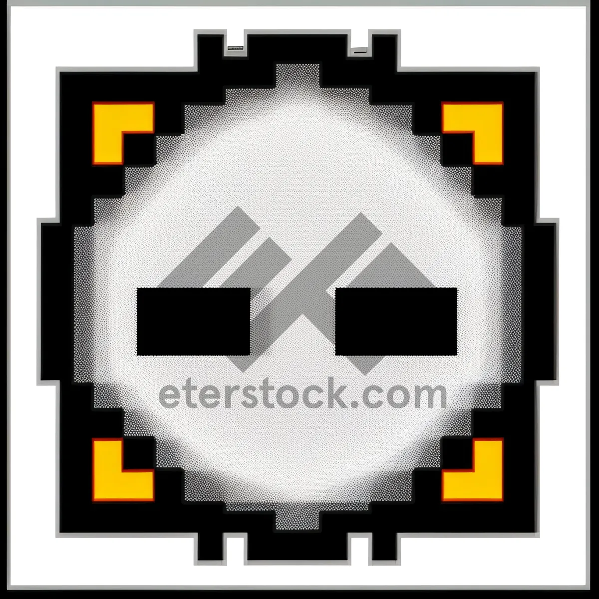 Picture of 3D Gear Icon for Business Virus Symbol