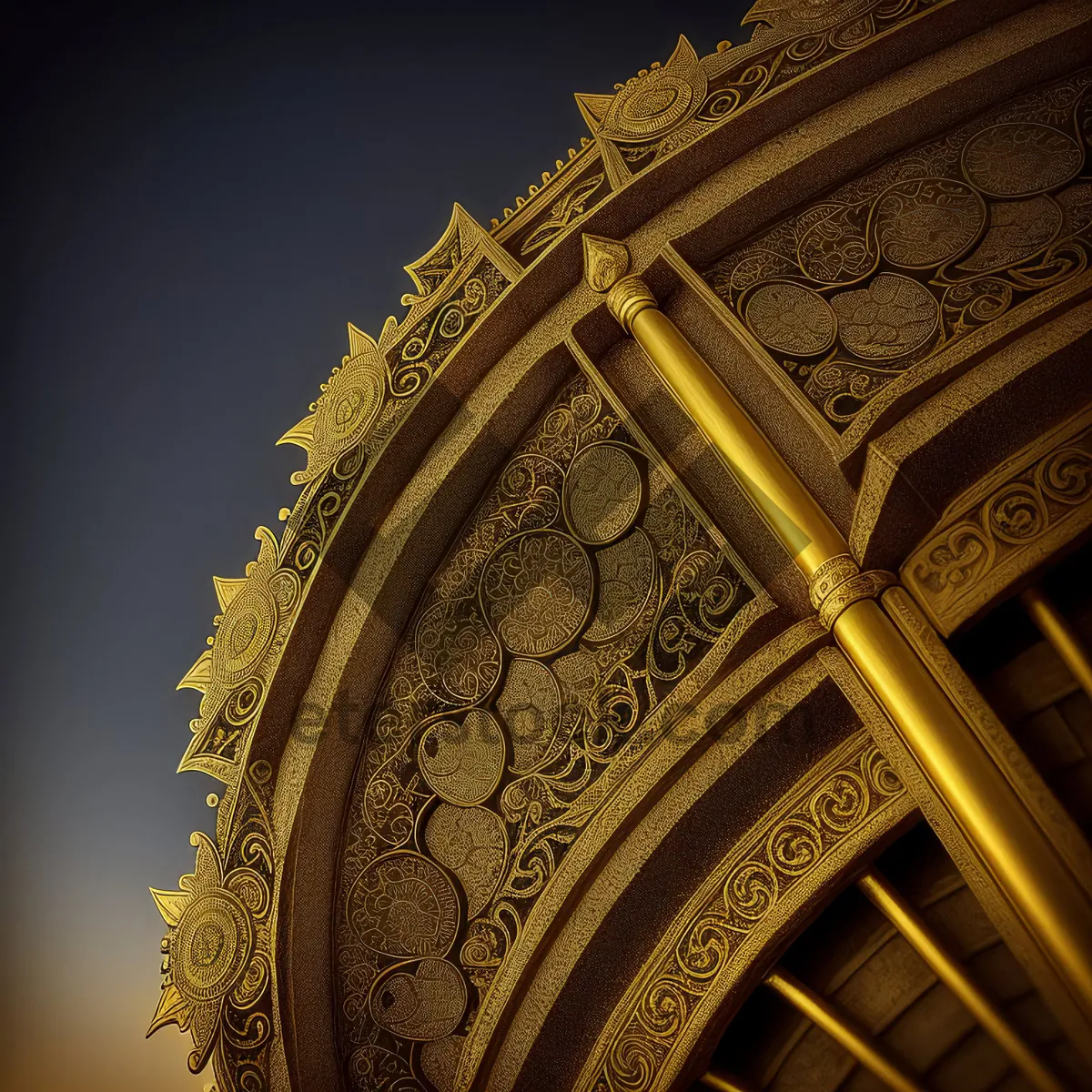 Picture of Iconic Clock Tower in England's Historic City