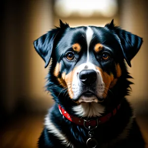 Swiss Mountain Dog - Adorable Purebred Puppy Portrait