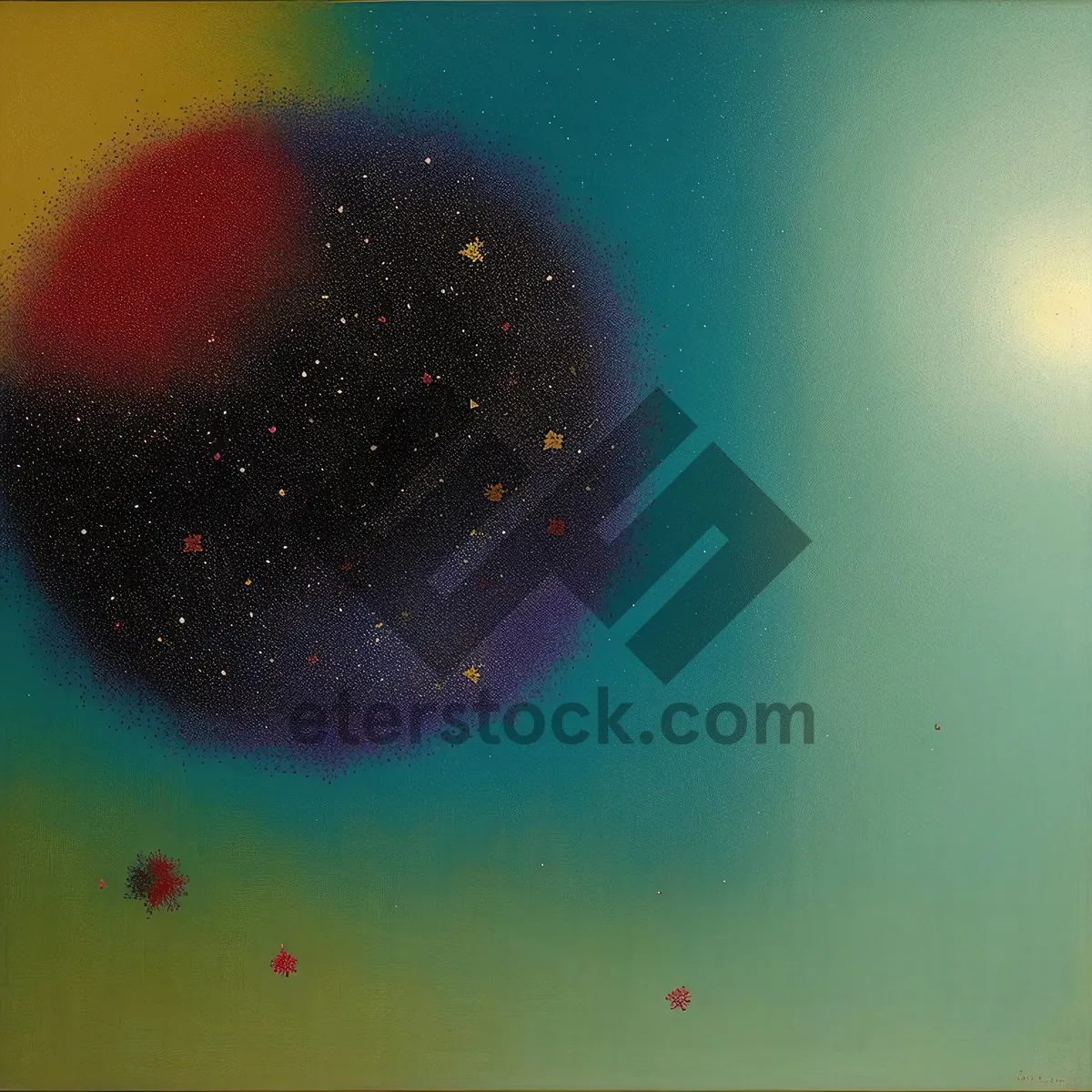 Picture of Starry Night Over the Moon