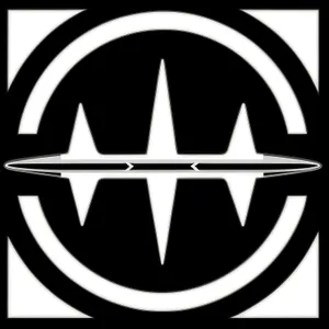 Baron Symbol: Black Heraldry Graphic Design Icon