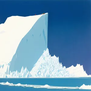 Winter Wonderland: Sky, Snow, and Serene Landscape