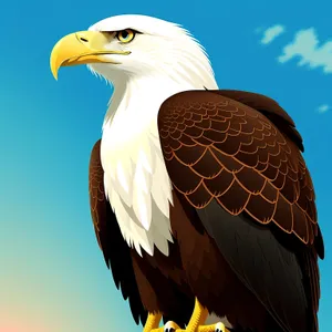  Majestic Bald Eagle Soaring with Piercing Gaze