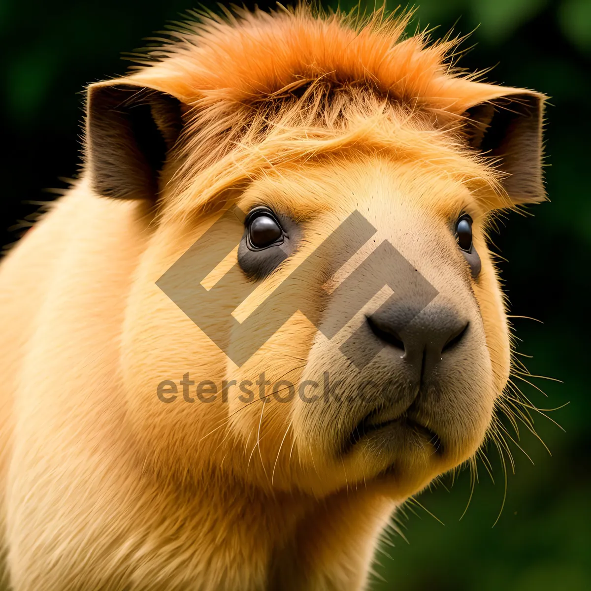 Picture of Lion King's Majestic Mane in South Wilderness