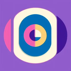 Web Button - Shiny Circle Icon Design