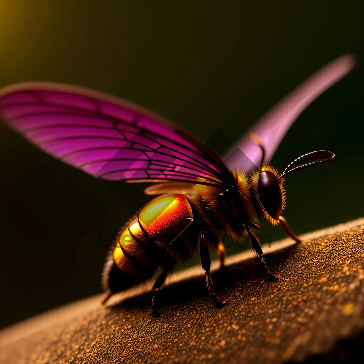 Picture of Vibrant Butterfly in Wild Garden