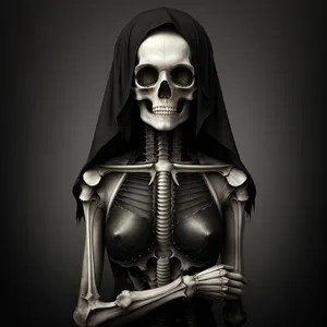 Skeletal Anatomy: The Eerie Pirate Coquette