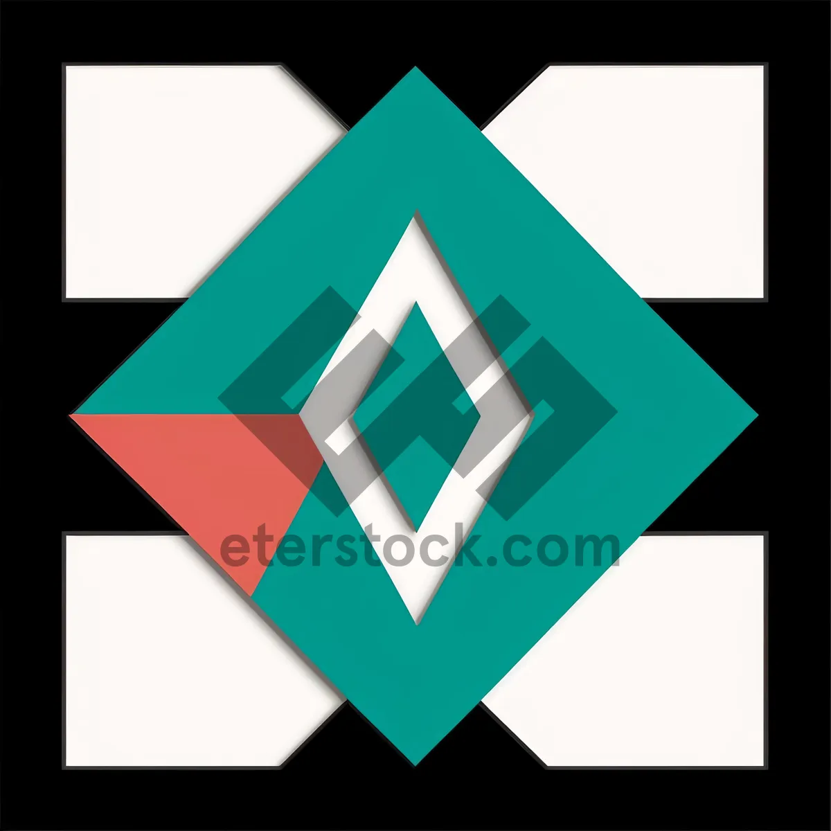 Picture of Bank Sign Icon - 3D Symbol Graphic Design