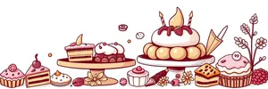 Charming cartoon art design