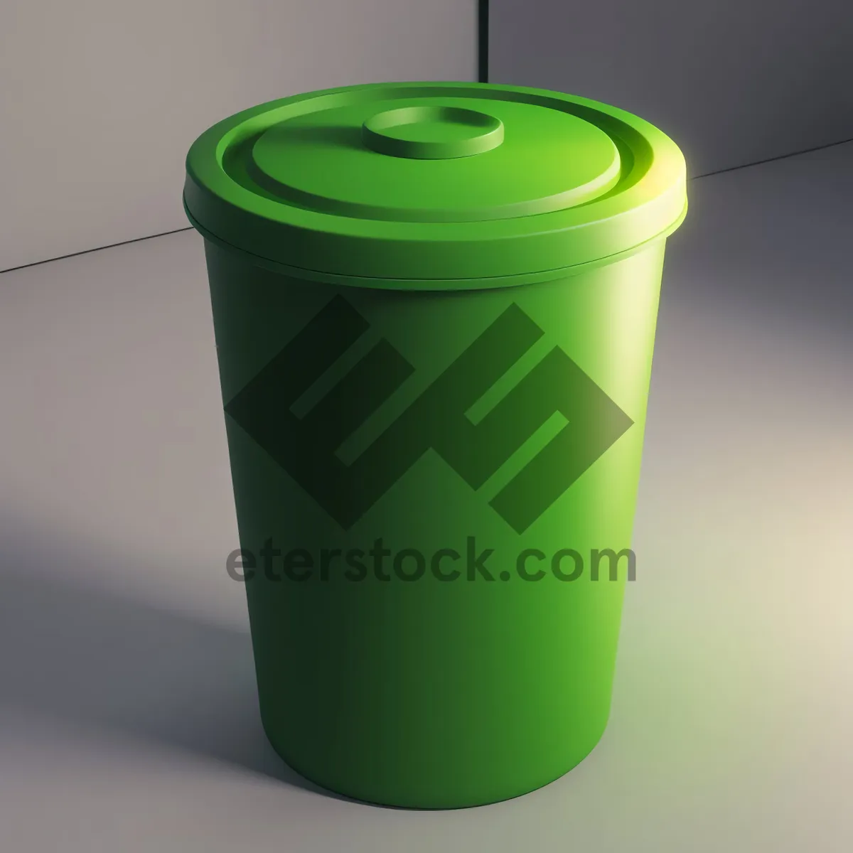 Picture of Plastic Cup and Pencil Sharpener in Container