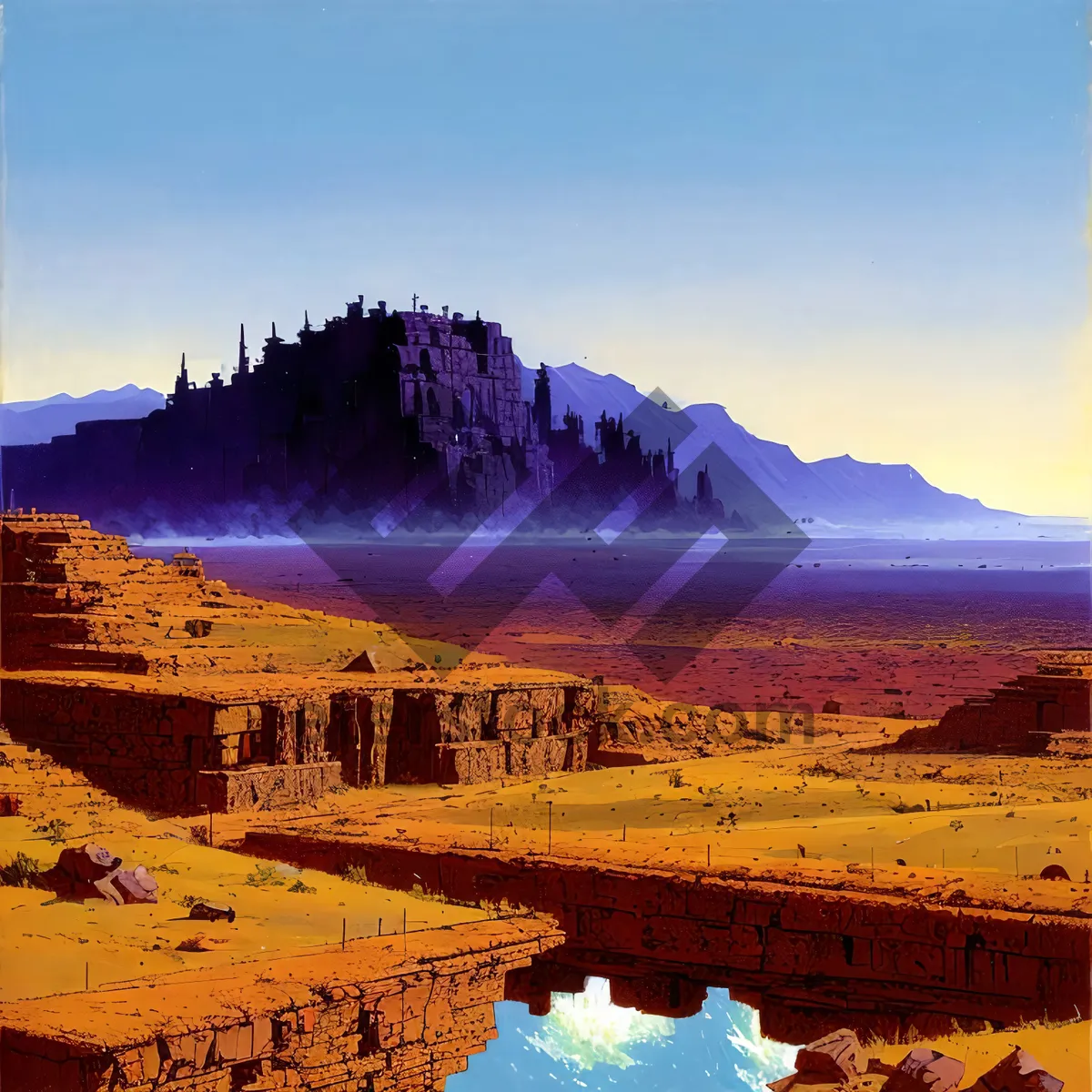 Picture of Majestic Canyon Landscape in the Southwest