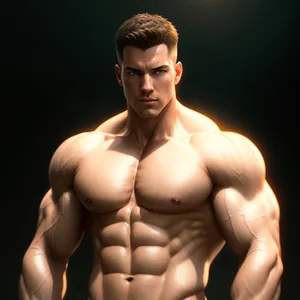 Sculpted Power: The Muscular Male Torso