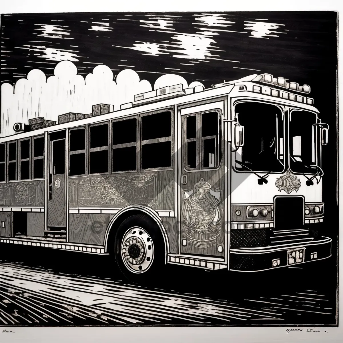 Picture of City Shuttle Bus: Efficient Public Transportation