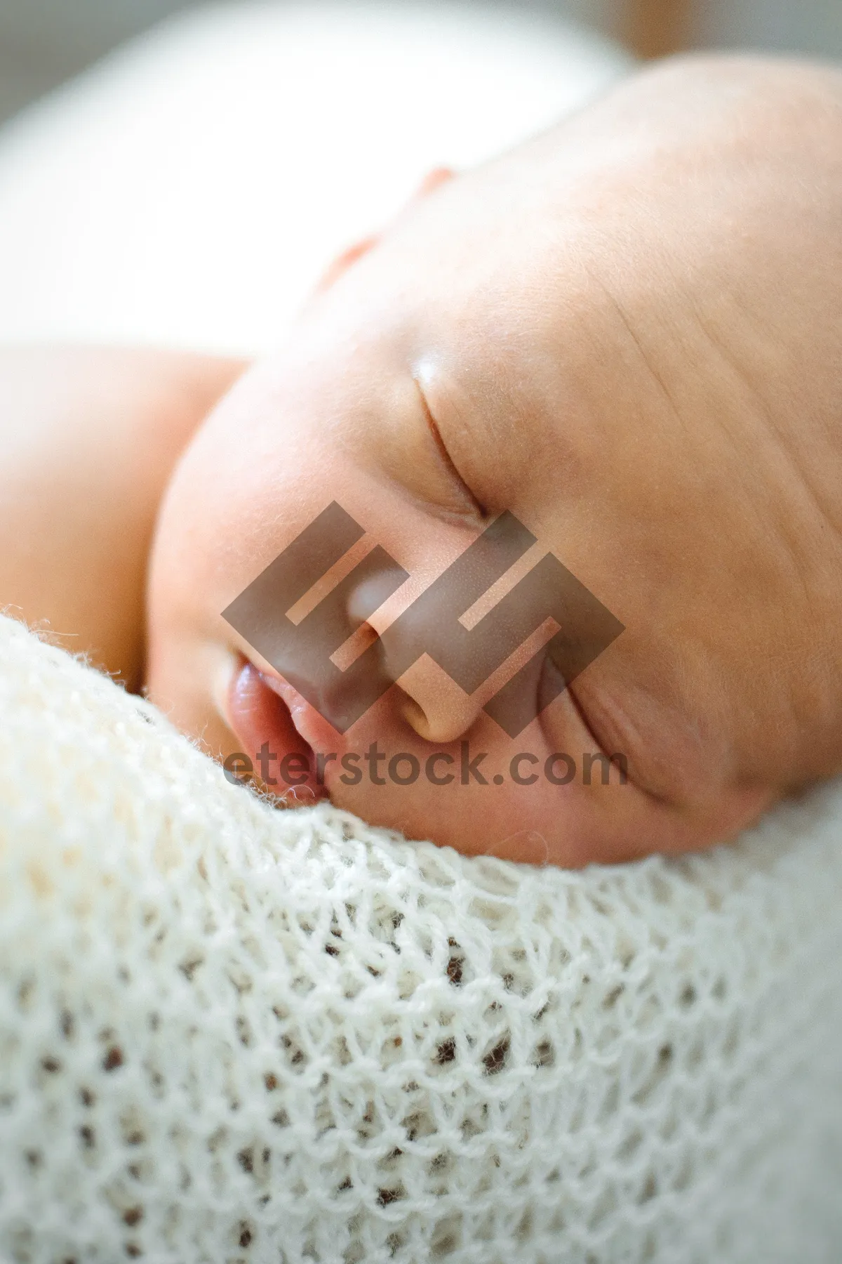 Picture of Happy Baby Boy Relaxing in Spa Treatment.