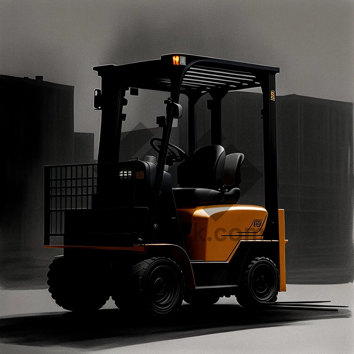 Picture of Industrial Cargo Forklift Truck for Efficient Transportation