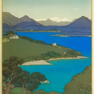 Paradise Bay: Serene Beachscape by the Sparkling Sea