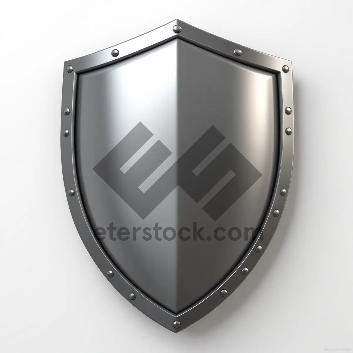 Picture of Shiny shield emblem icon design