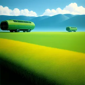 Idyllic Countryside Landscape Under Majestic Clouds