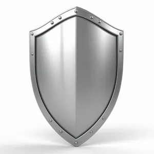 Shiny shield emblem graphic design icon