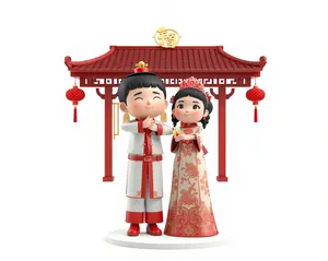 Happy Child with Cute Hat Smiling Cartoon