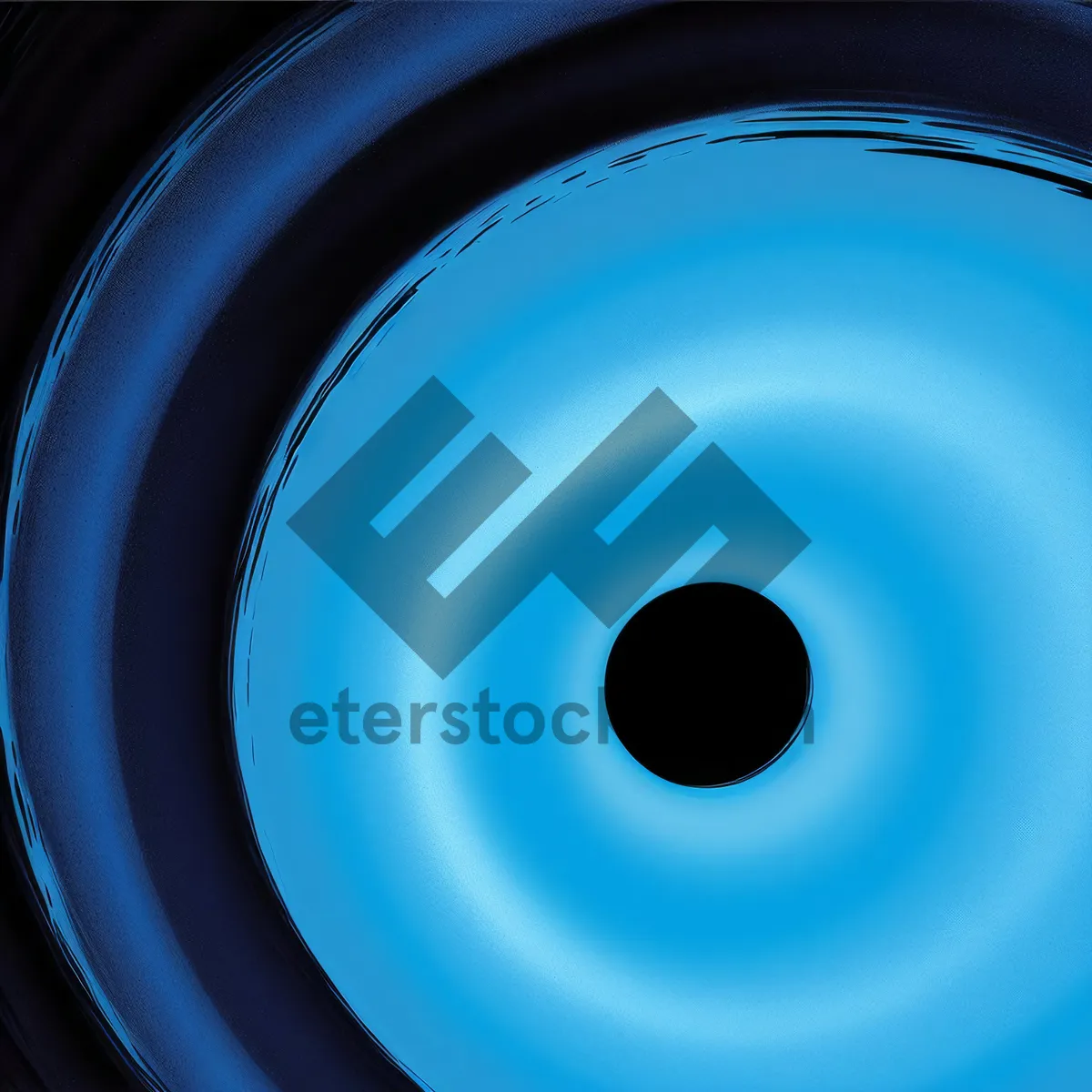 Picture of Digital Waves of Shiny Light: A Futuristic Music Disk