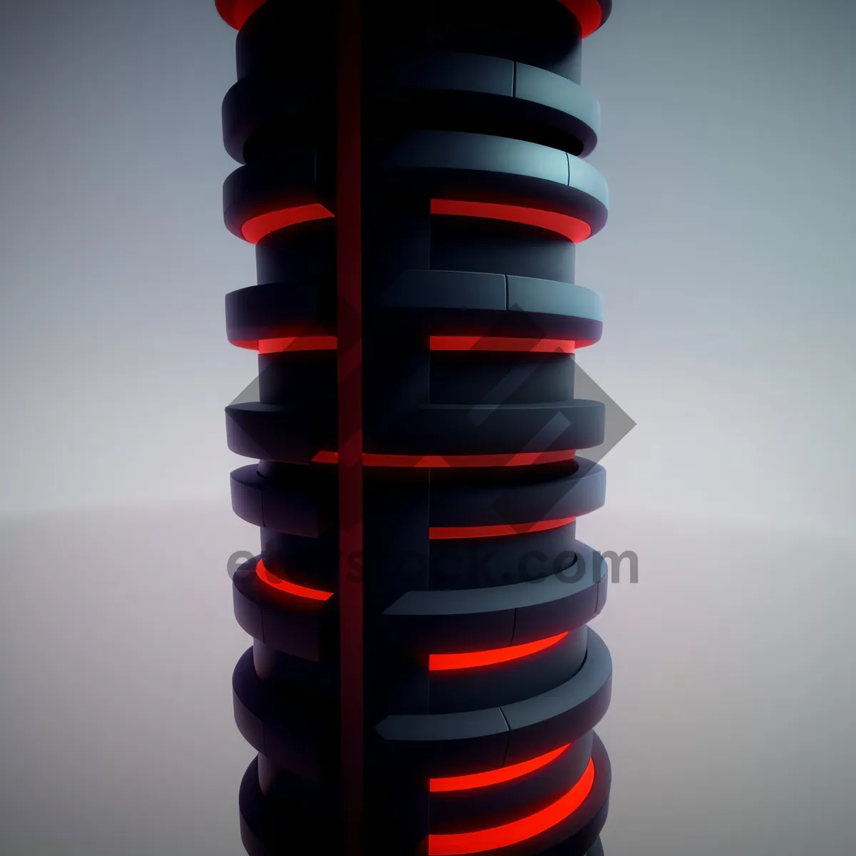 Picture of Coil Spring Device: Elastic Structure for Financial Stacking