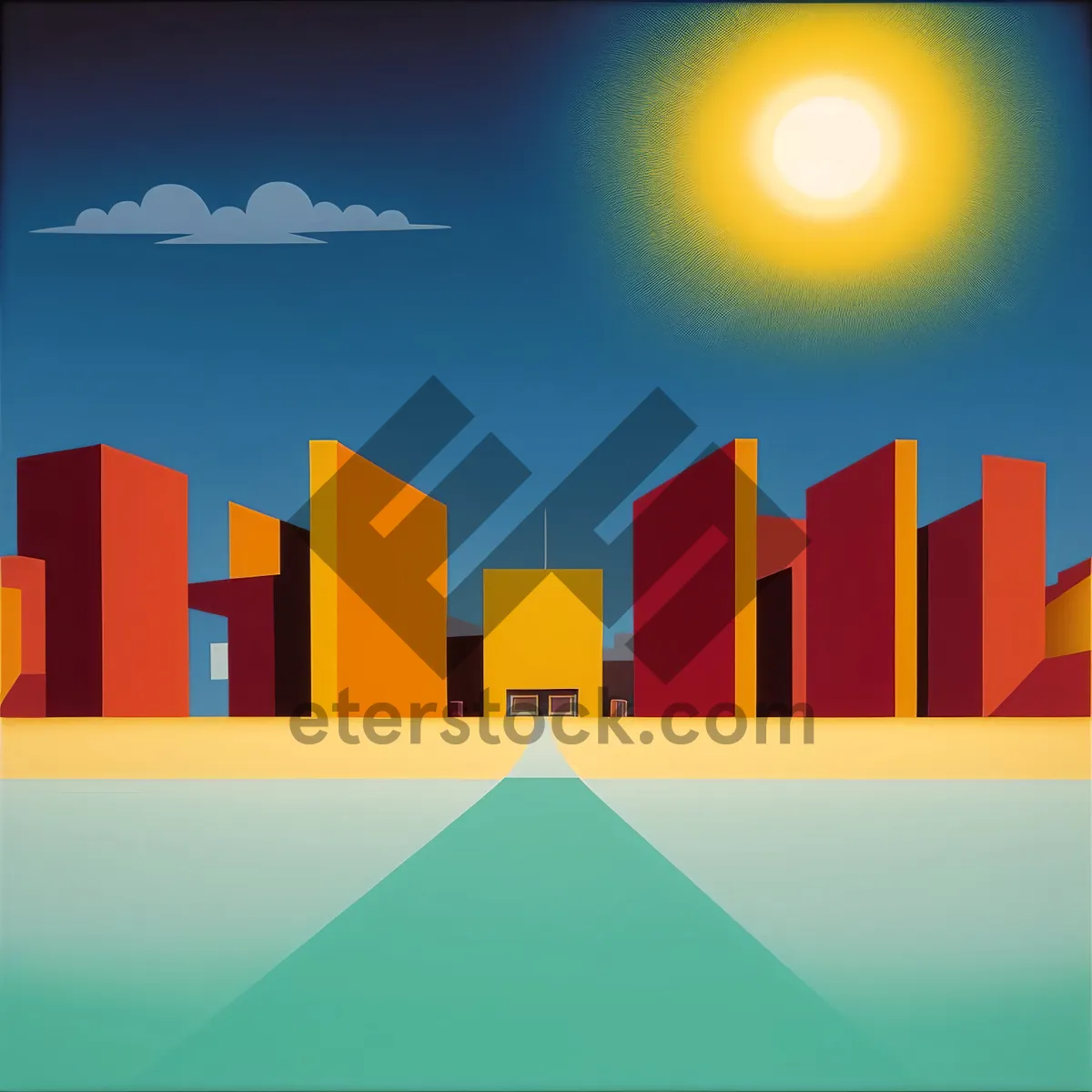 Picture of Modern graphic design symbol icon