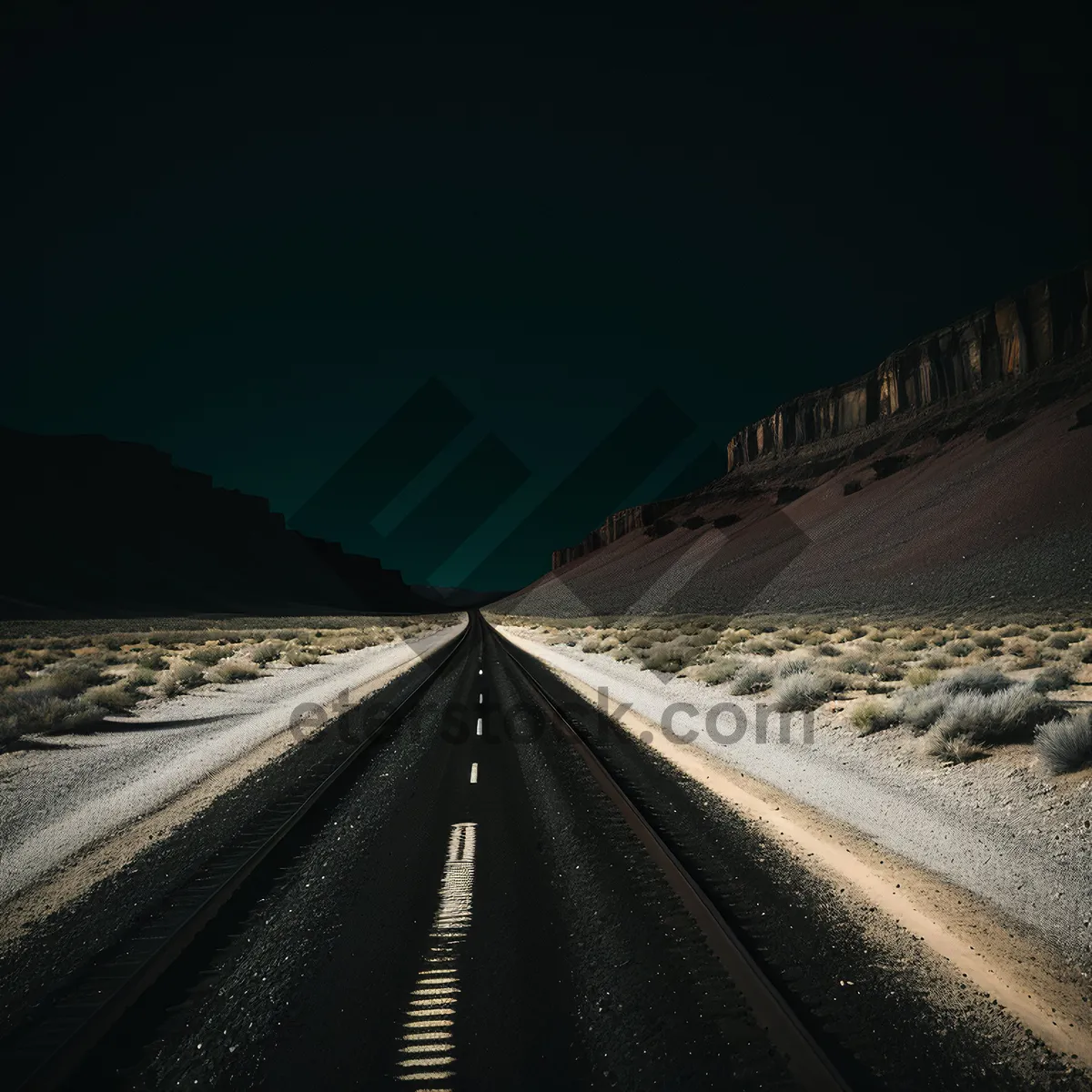 Picture of Highway Speed: Endless Journey through Beautiful Landscape