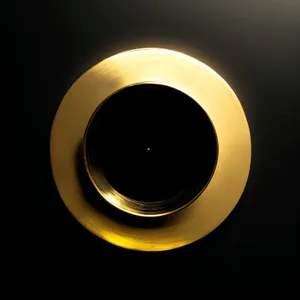 Shimmering Black Curve - Acoustic Light Design