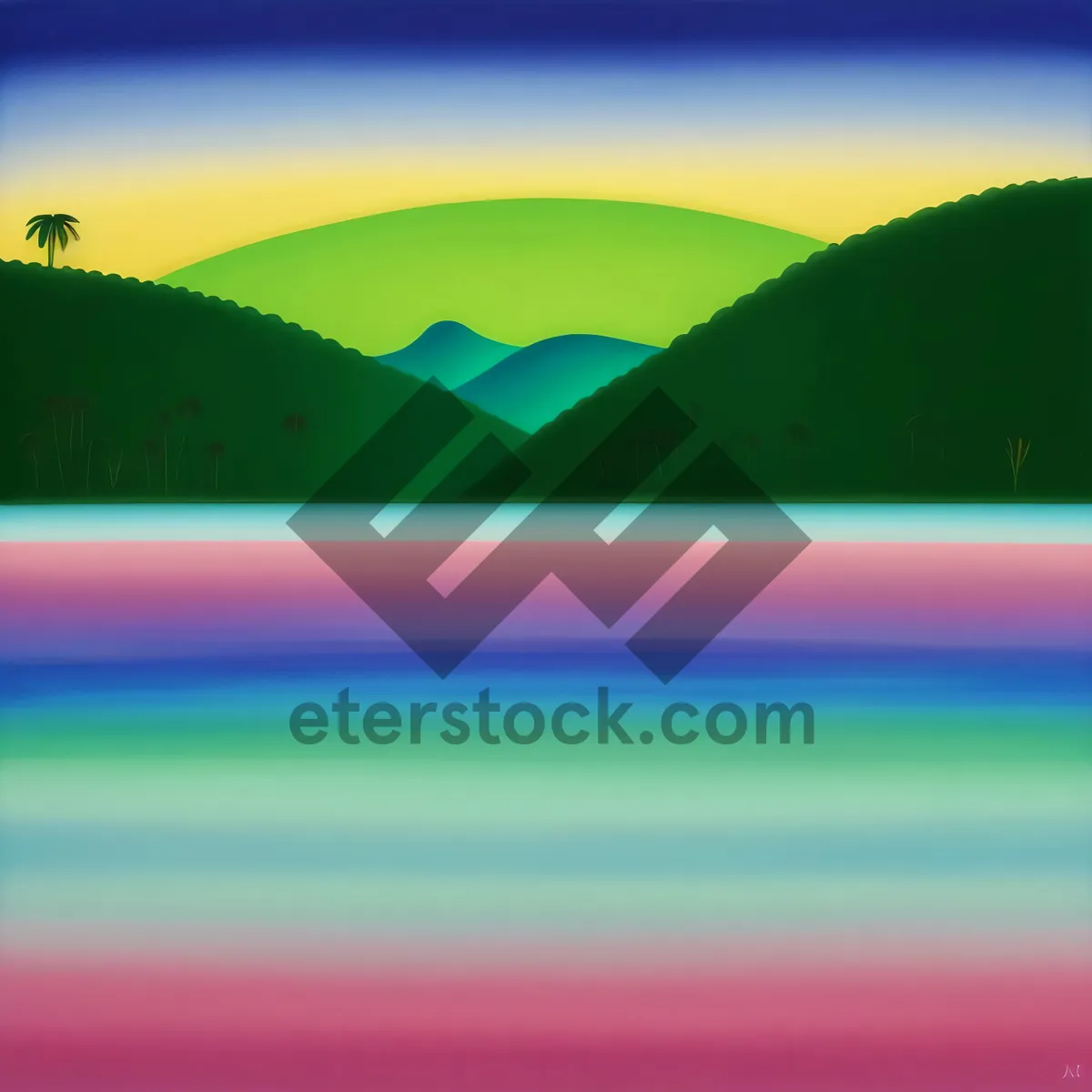 Picture of Colorful Rainbow Motion Graphic Design