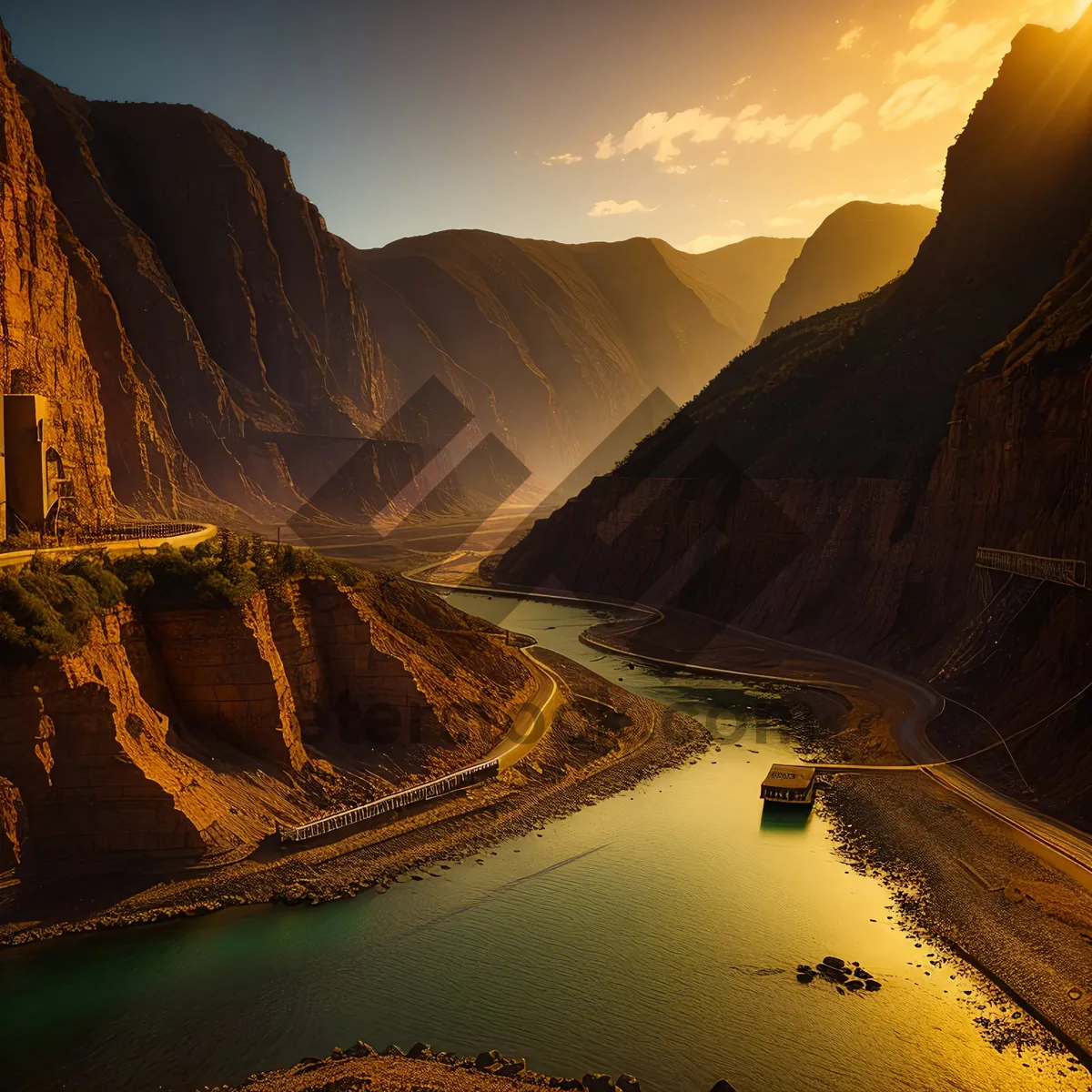 Picture of Grand Canyon National Park's Scenic Valley Landscape