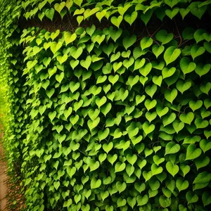 Botanical Net Pattern - Textured Fern Backdrop