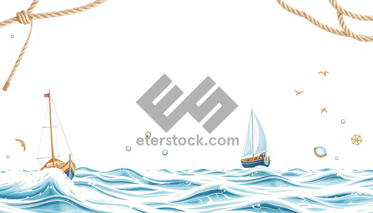 Picture of Sky and sea views with canvas tent and jet