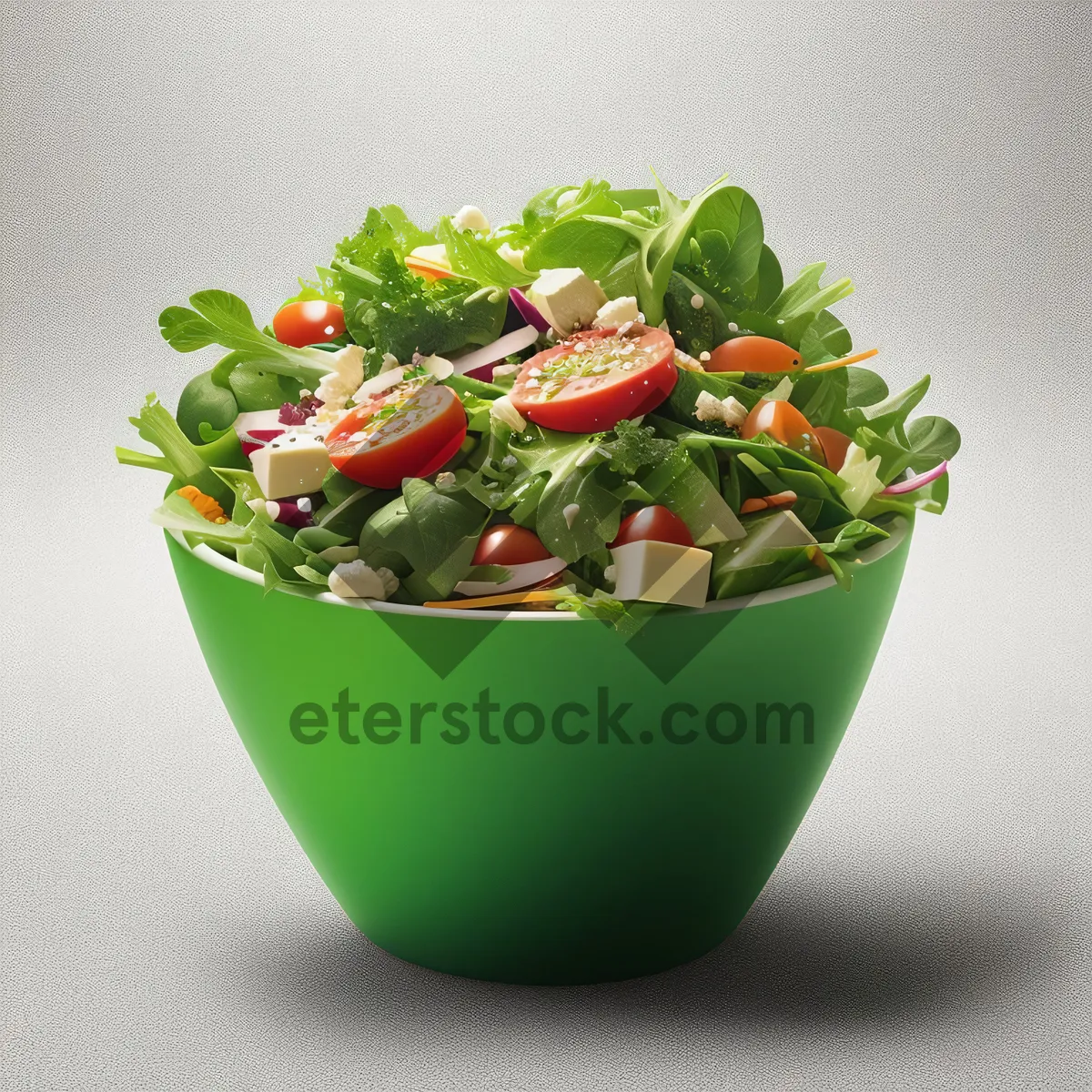 Picture of Fresh Berry Salad in Health Container