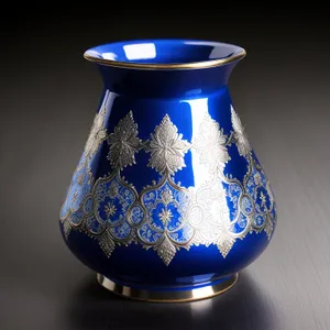 Ceramic vessel with glass-like elegance