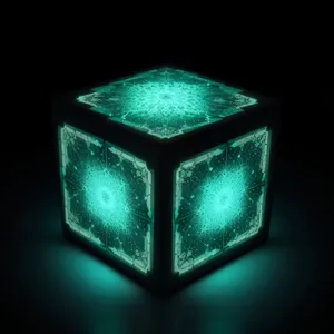 “Black gem graphic design light glass shape”