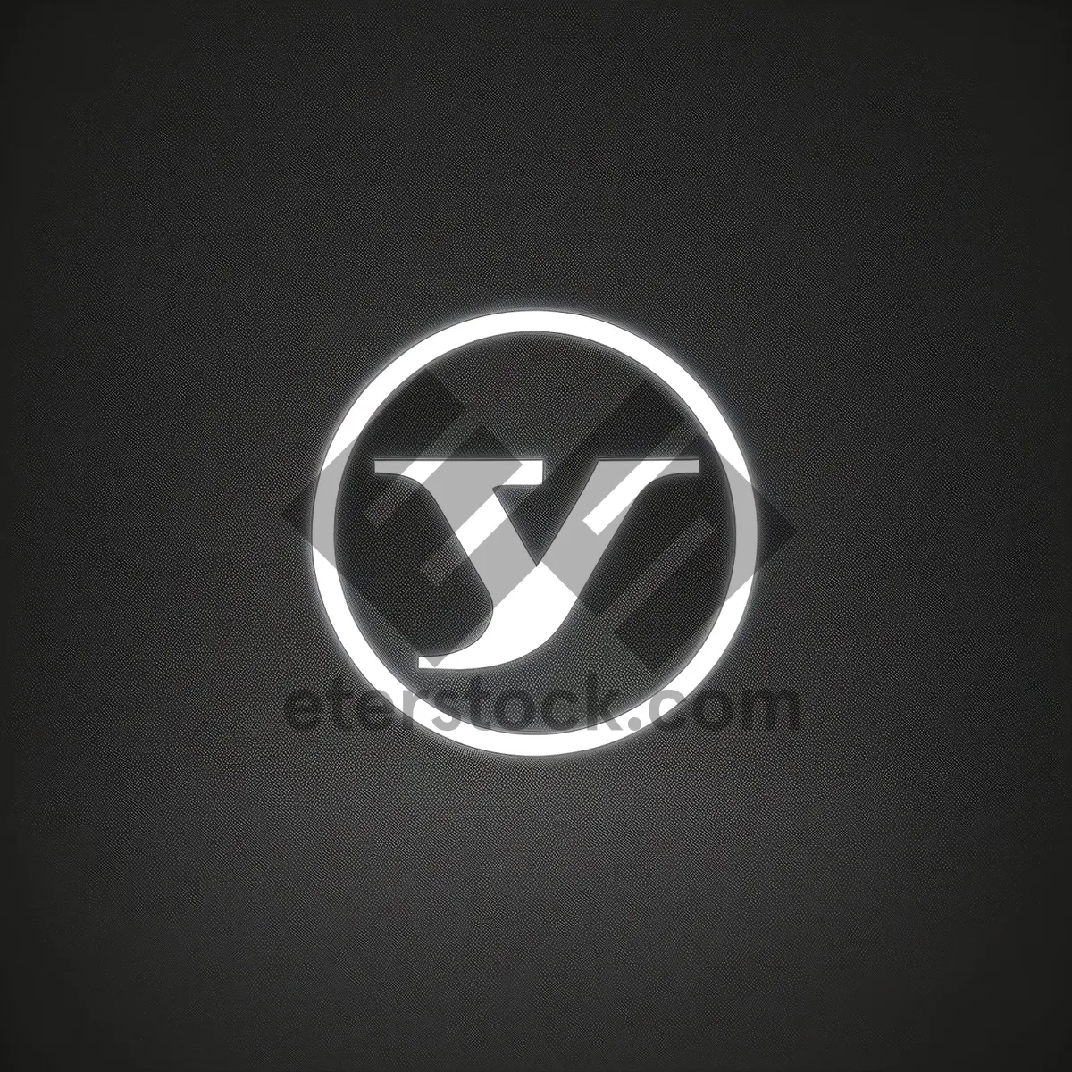 Picture of Black Shiny Symbolic Iconic Sign