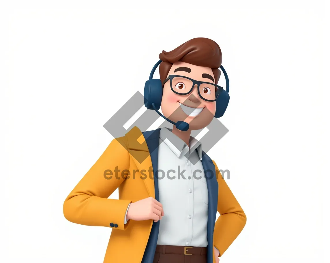 Picture of Cartoon Boy Cutout for Service Ad