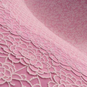Artistic Lilac Paisley Fabric Wallpaper Design
