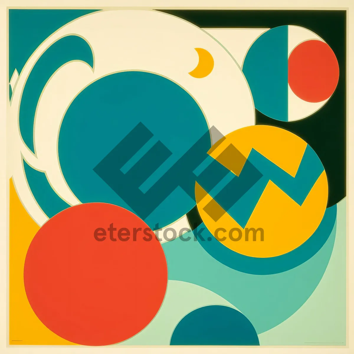 Picture of Round Graphic Web Button Design