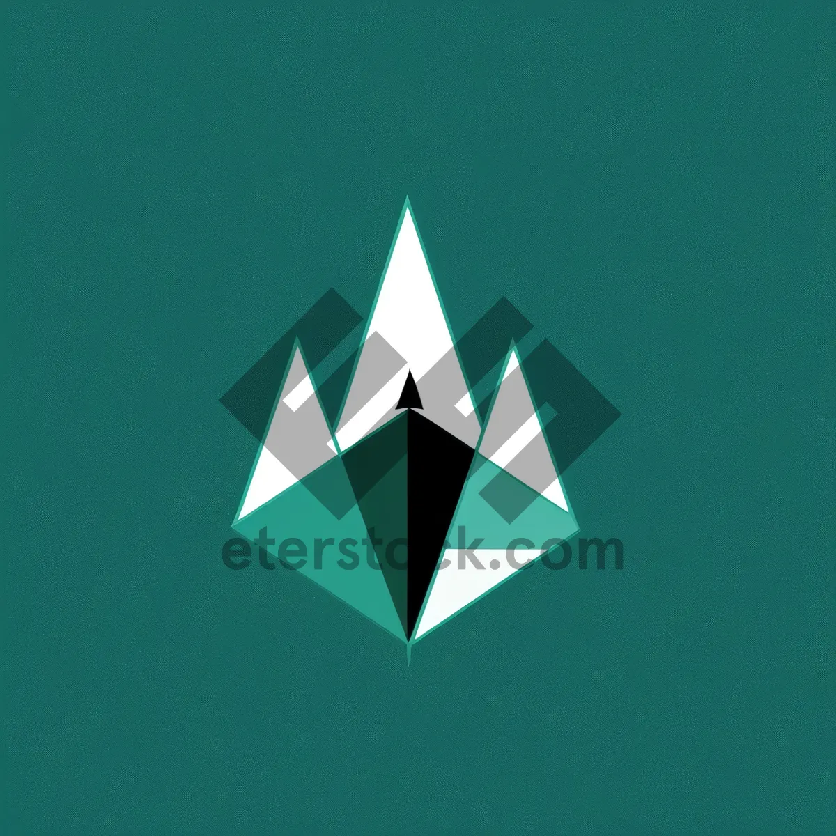 Picture of Fir Tree Pyramid Graphic Design Decoration
