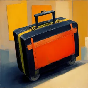 Vintage Metal Toaster in Briefcase