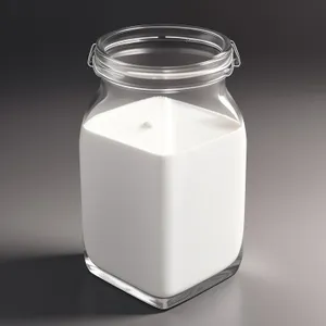 Transparent Milk Bottle for Liquid Beverage Conservation