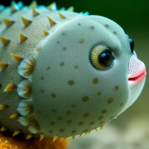 Exotic Tropical Reef Fish Underwater Dive